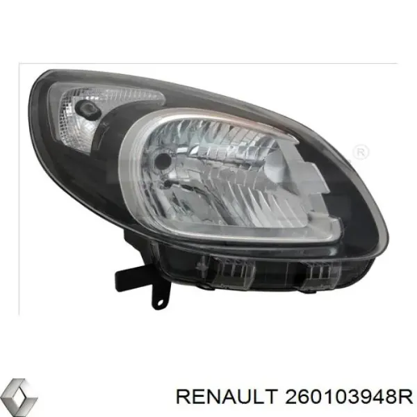 Фара права 260103948R Renault (RVI)