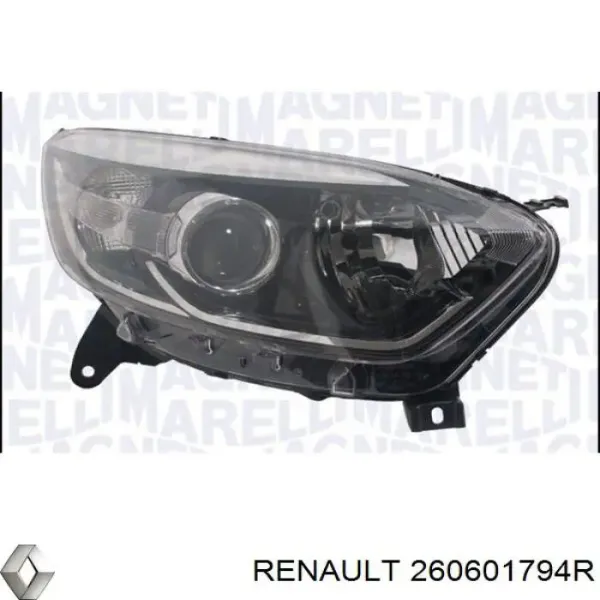 Фара ліва 260609429R Renault (RVI)