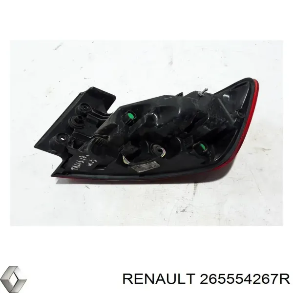 Ліхтар задній лівий, зовнішній 265554267R Renault (RVI)