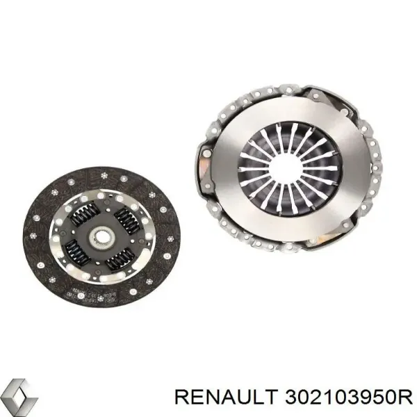 Корзина зчеплення 302103950R Renault (RVI)