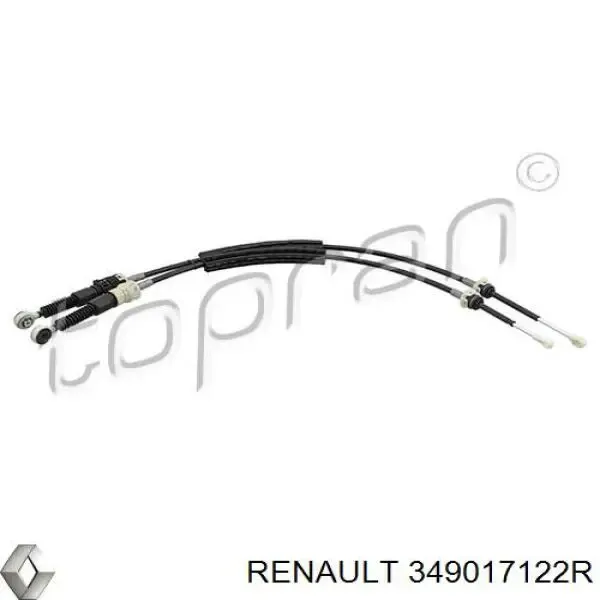 Трос перемикання передач 349017122R Renault (RVI)