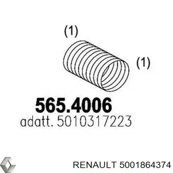  5001864374 Renault (RVI)