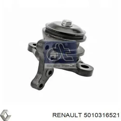 Подушка (опора) двигуна, ліва 5010316521 Renault (RVI)