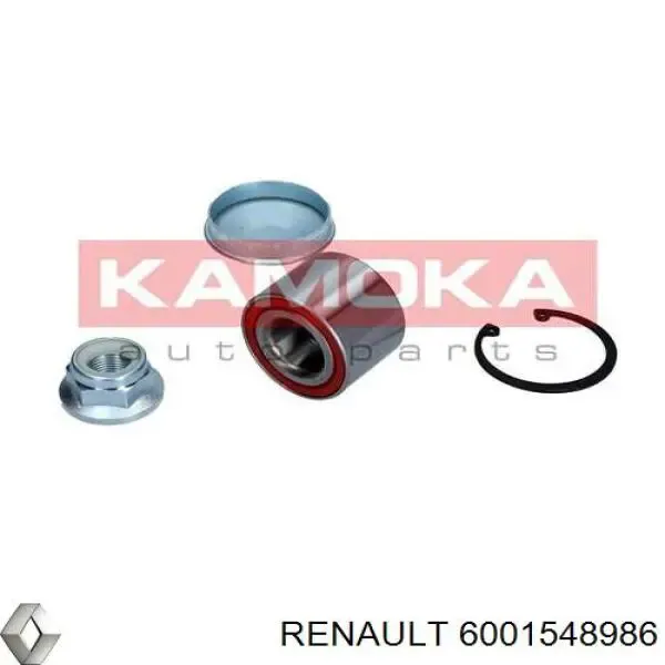 Підшипник задньої ступиці 6001548986 Renault (RVI)