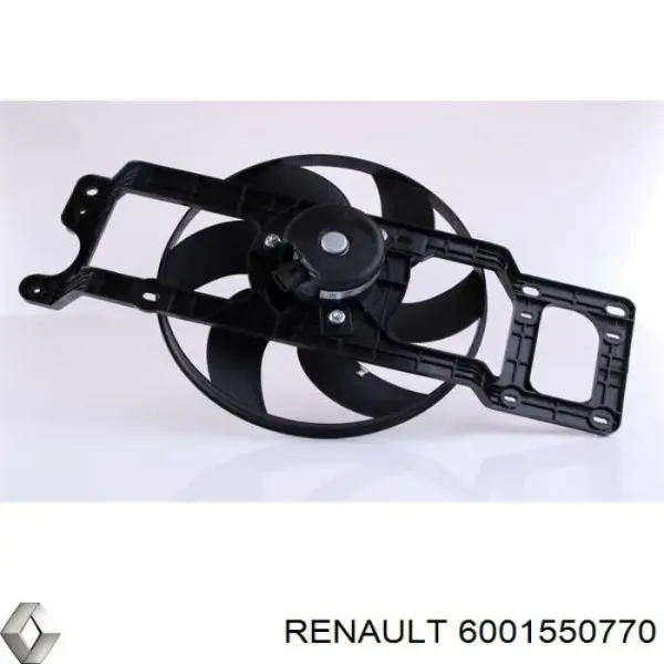 Вентилятор охолодження радіатора 6001550770 Renault (RVI)