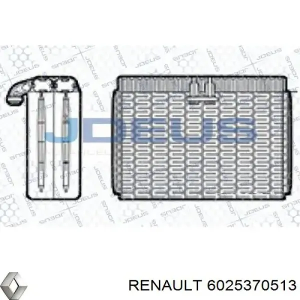 Випаровувач кондиціонера Renault Espace III