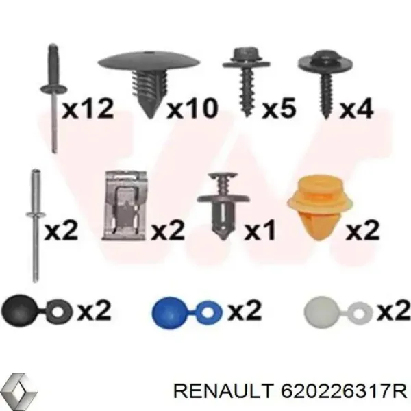 Бампер передній в зборі на Renault Megane IV K9A, K9M, K9N