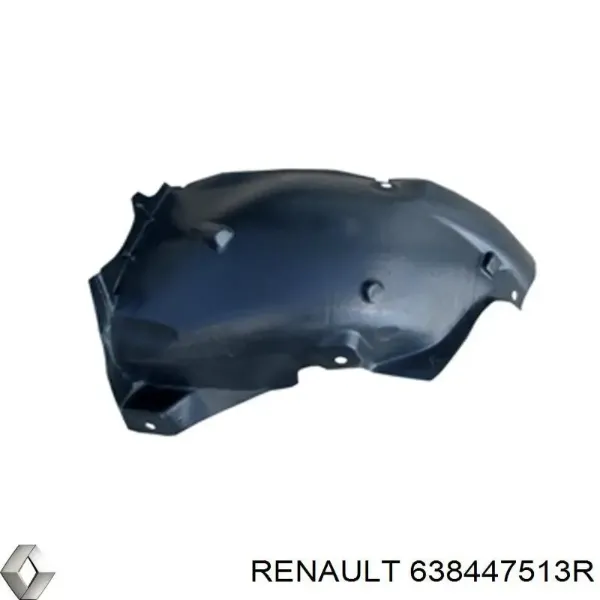 Підкрилок переднього крила, правий передній 638447513R Renault (RVI)