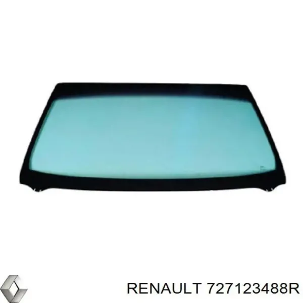 Лобове скло 727123488R Renault (RVI)