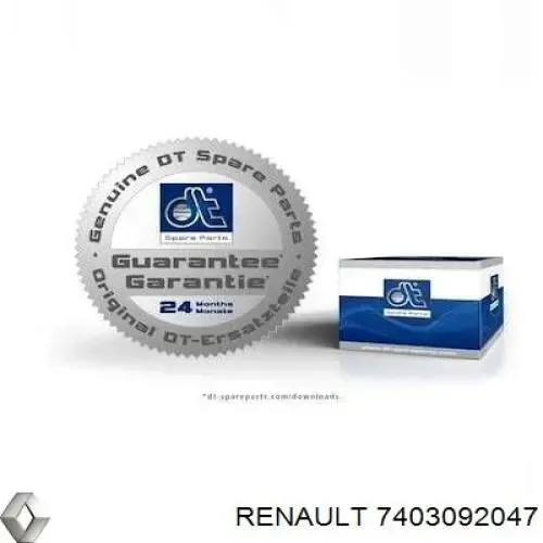 Підшипник рульової колонки 7403092047 Renault (RVI)