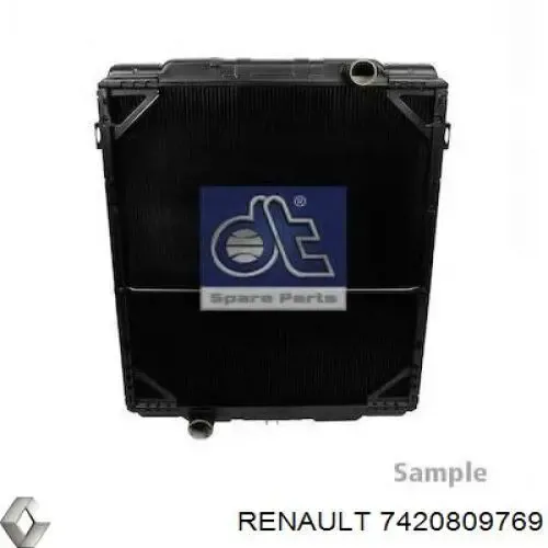Радіатор 7420809769 Renault (RVI)
