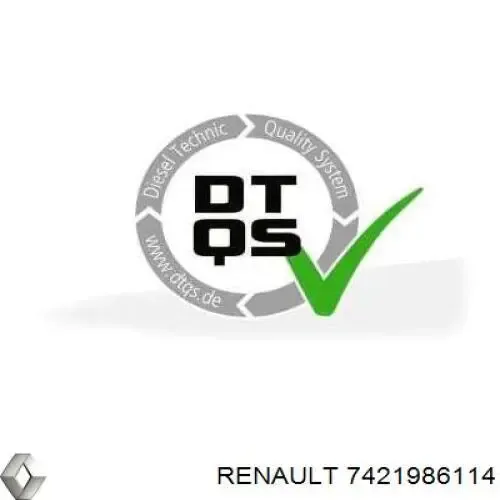 Кронштейн віскомуфти системи охолодження, опорний 7421986114 Renault (RVI)
