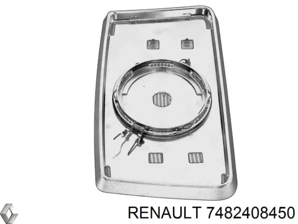 Дзеркальний елемент дзеркала заднього виду 7482408450 Renault (RVI)