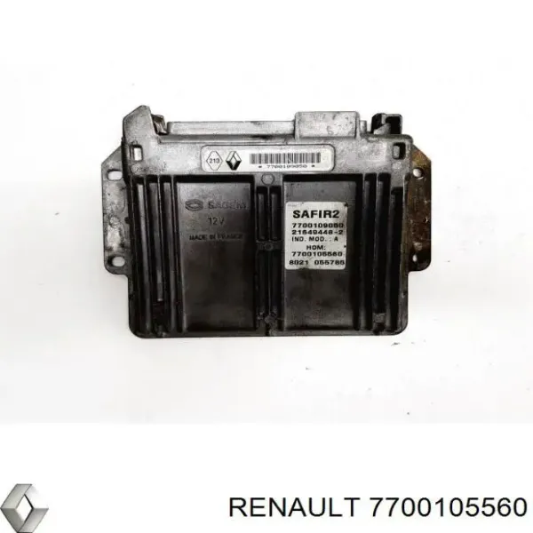 Електронний блок керування двигуном 7700105560 Renault (RVI)