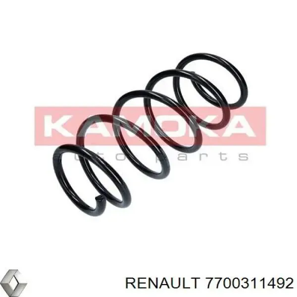 Пружина передня 7700311492 Renault (RVI)
