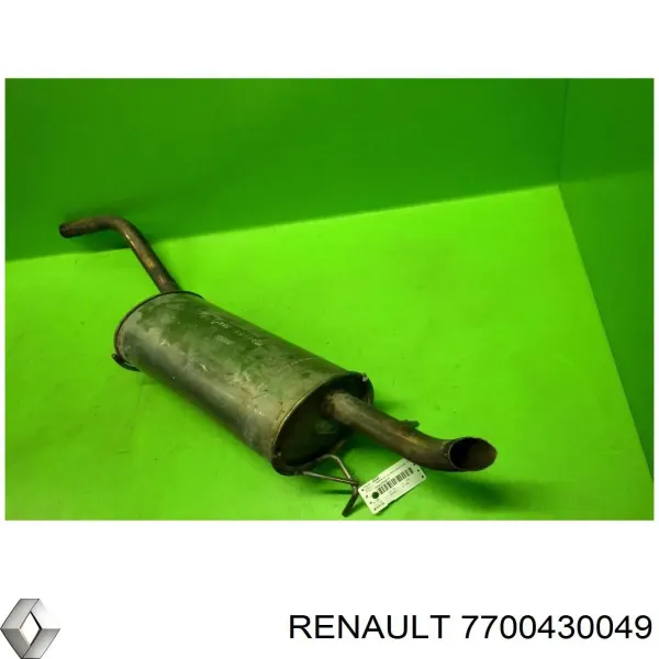 Купити 7700430049 Renault (RVI) Глушилка задня