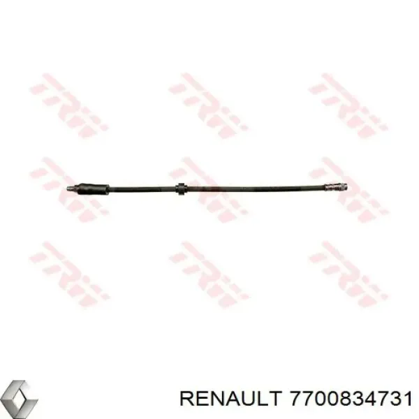 Гальмівні шланги передні 7700834731 Renault (RVI)