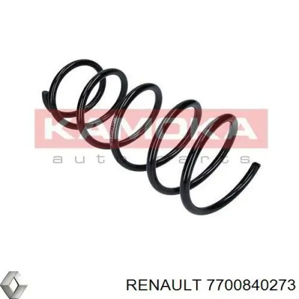 Пружина передня 7700840273 Renault (RVI)