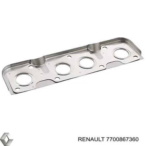 Прокладка колектора 7700867360 Renault (RVI)
