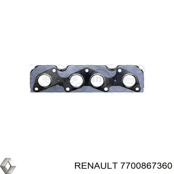 Прокладка випускного колектора Renault (RVI) 7700867360