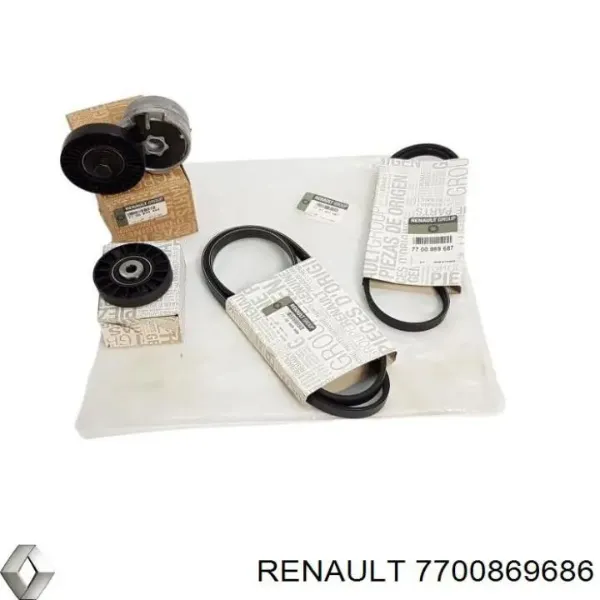 Ремінь генератора 7700869686 Renault (RVI)