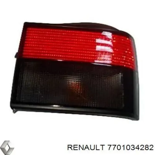 Ліхтар задній правий, зовнішній 7701034282 Renault (RVI)