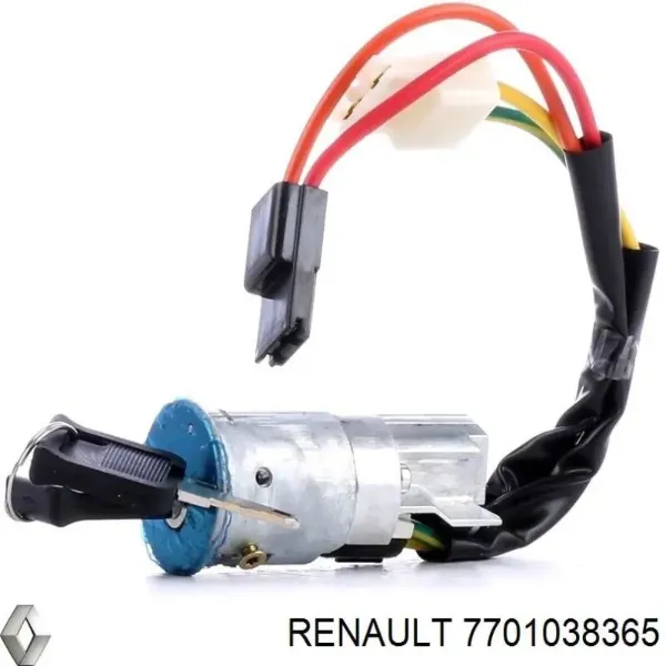 Личинка замка запалювання 7701038365 Renault (RVI)