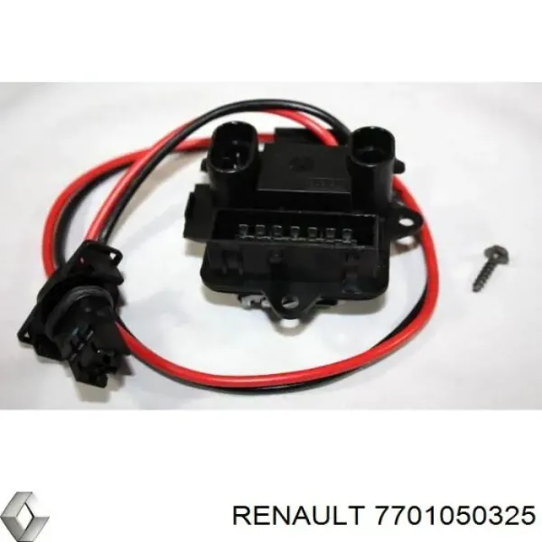 Резистор пічки 7701050325 Renault (RVI)