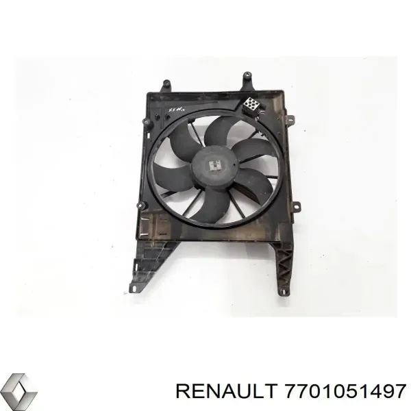 Кожух вентилятора Renault Scenic I