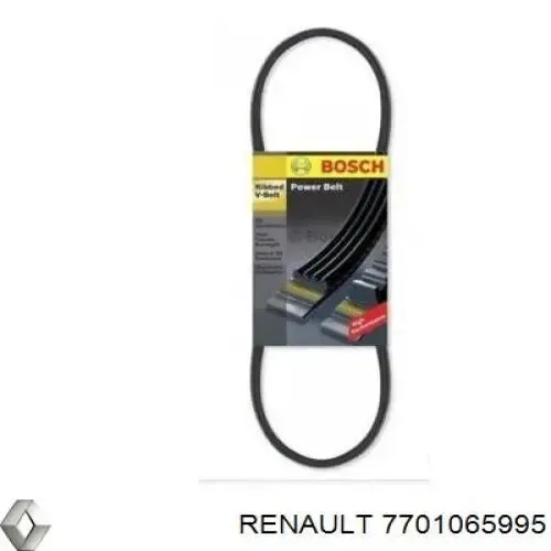 Ремінь генератора 7701065995 Renault (RVI)