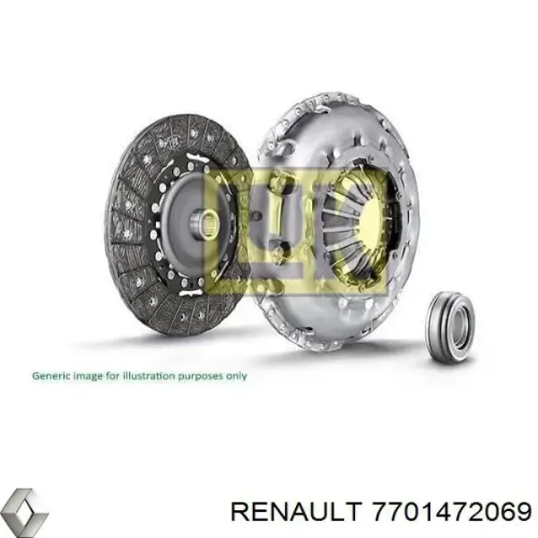 Зчеплення 7701472069 Renault (RVI)