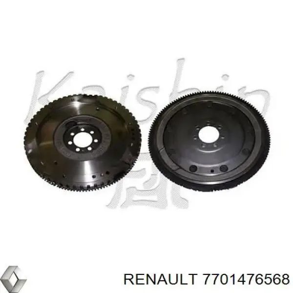 Маховик 7701476568 Renault (RVI)