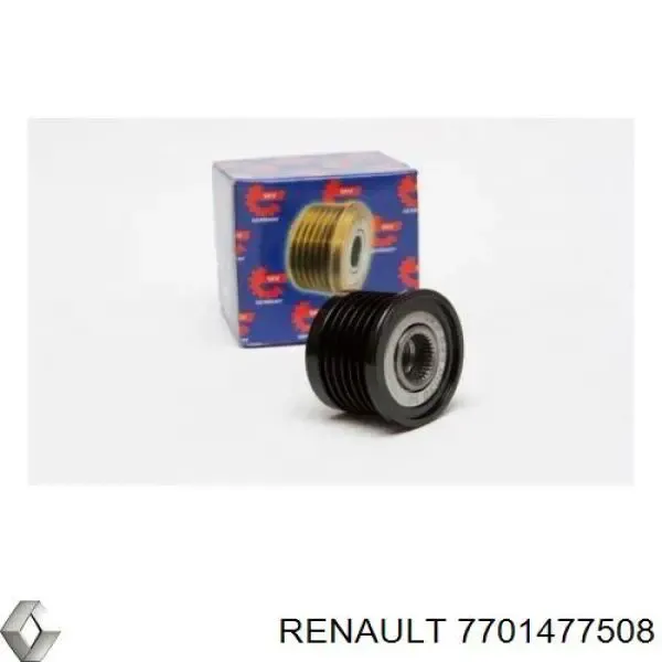 Шків генератора 7701477508 Renault (RVI)