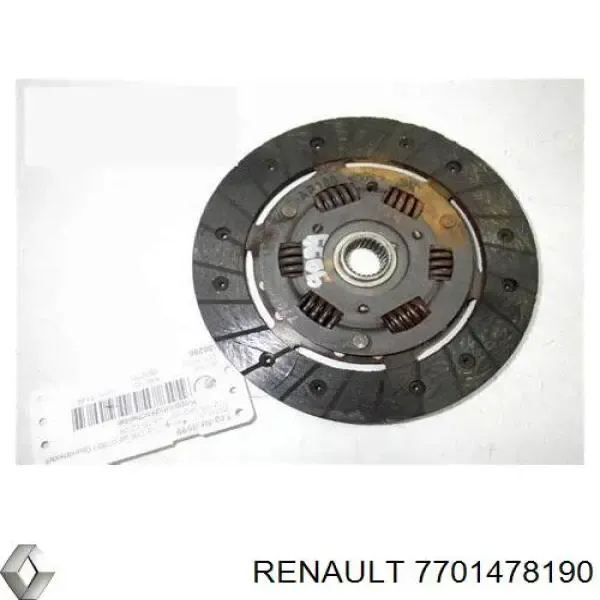 Зчеплення 7701478190 Renault (RVI)