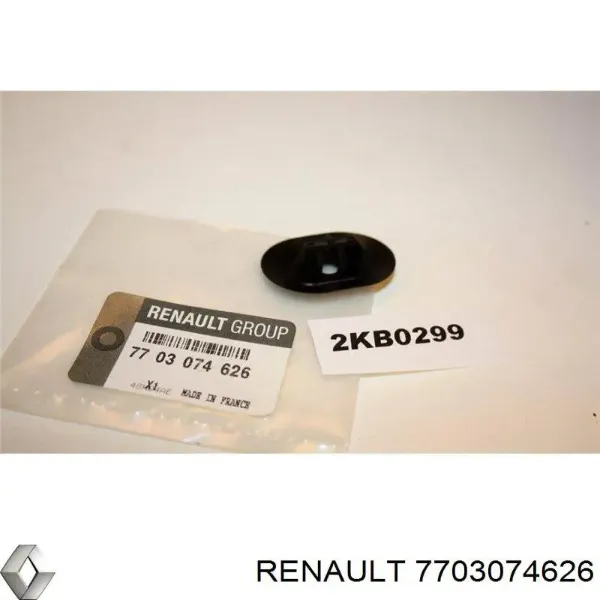 Заглушка днища кузова Renault Scenic 