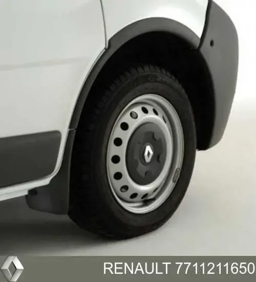 Бризковики передні, комплект Renault Trafic II фургон (FL) (2001 - 2014) ціна, від