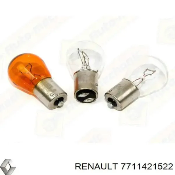 Комплект лампочок фари 7711421522 Renault (RVI)