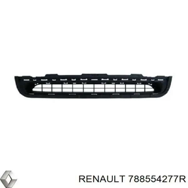 Решітка переднього бампера, нижня 788554277R Renault (RVI)