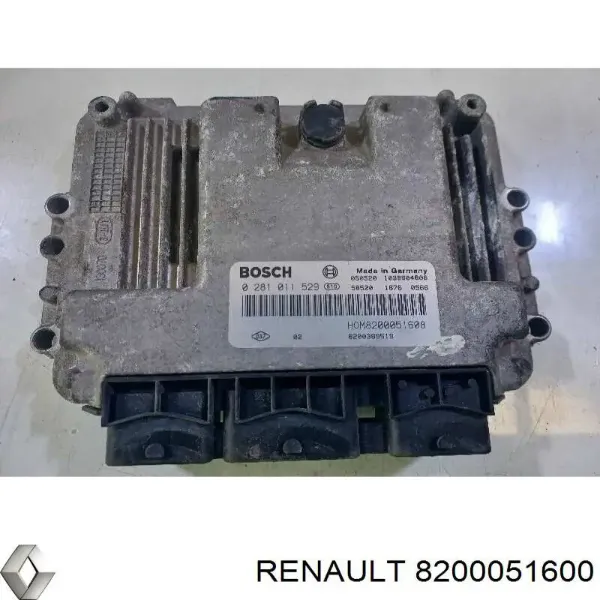 Електронний блок керування двигуном 8200771821 Renault (RVI)