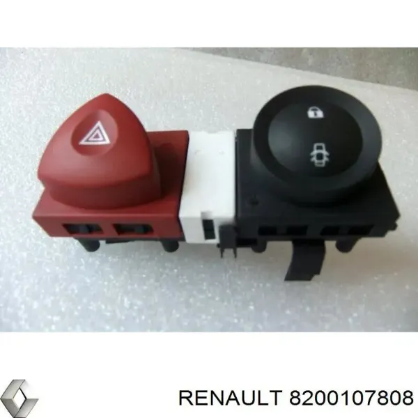 Кнопка аварійки Renault Scenic II