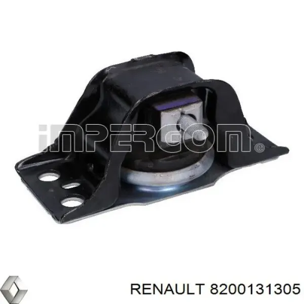 Подушка (опора) двигуна, права 8200131305 Renault (RVI)