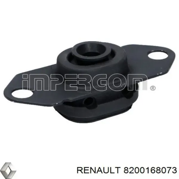 Подушка (опора) двигуна, ліва 8200168073 Renault (RVI)