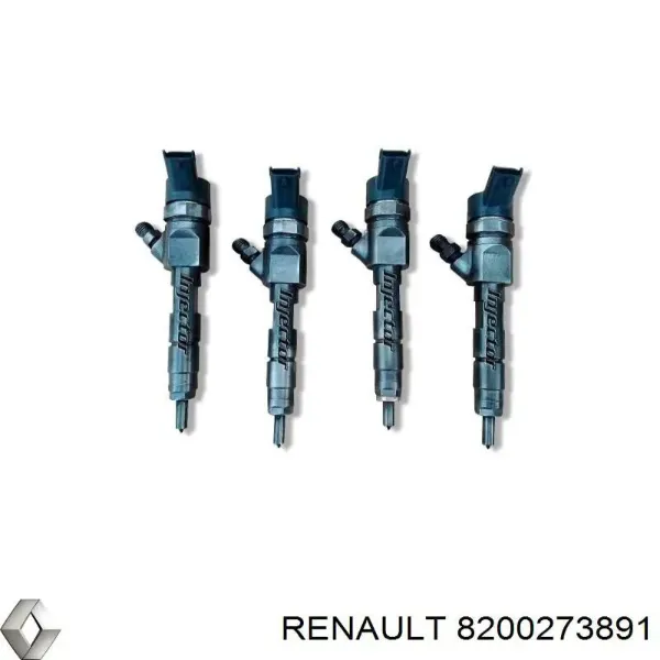 Паливні форсунки 8200273891 Renault (RVI)
