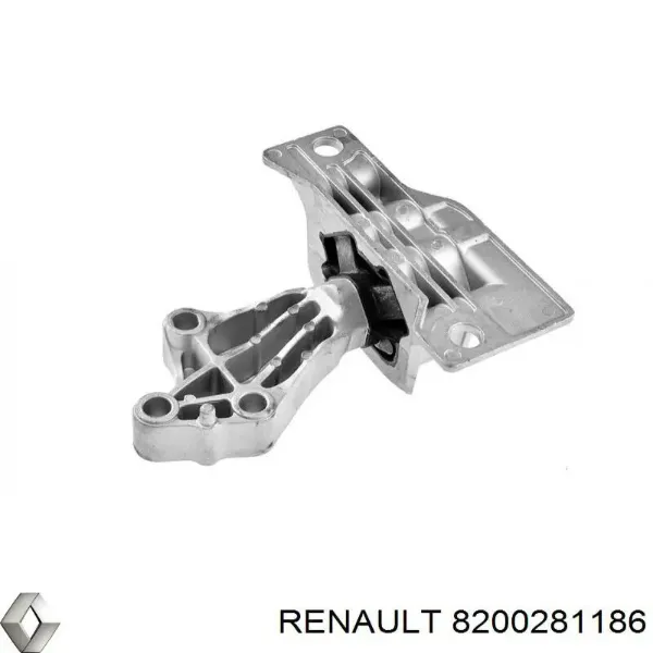 Подушка (опора) двигуна, права 8200281186 Renault (RVI)
