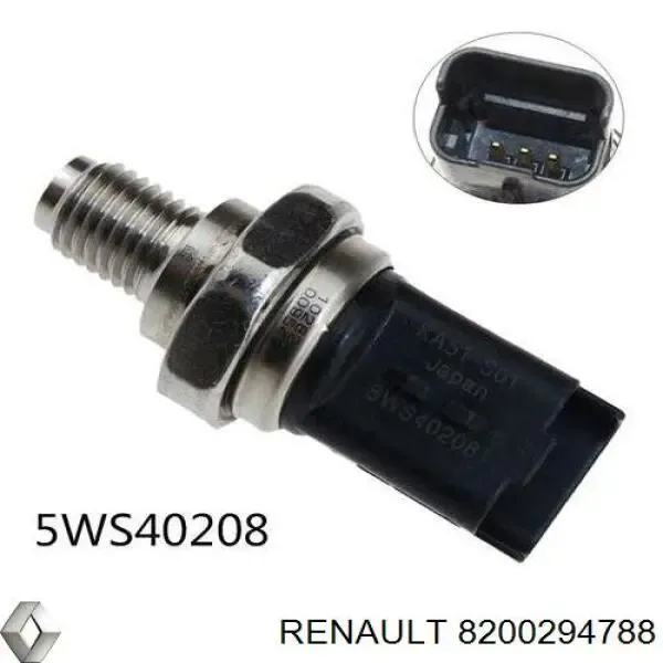 Паливні форсунки 8200294788 Renault (RVI)
