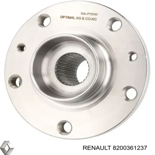  Передня маточина Renault Kangoo 2