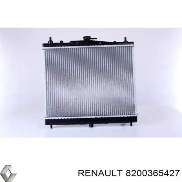 Радіатор 8200365427 Renault (RVI)