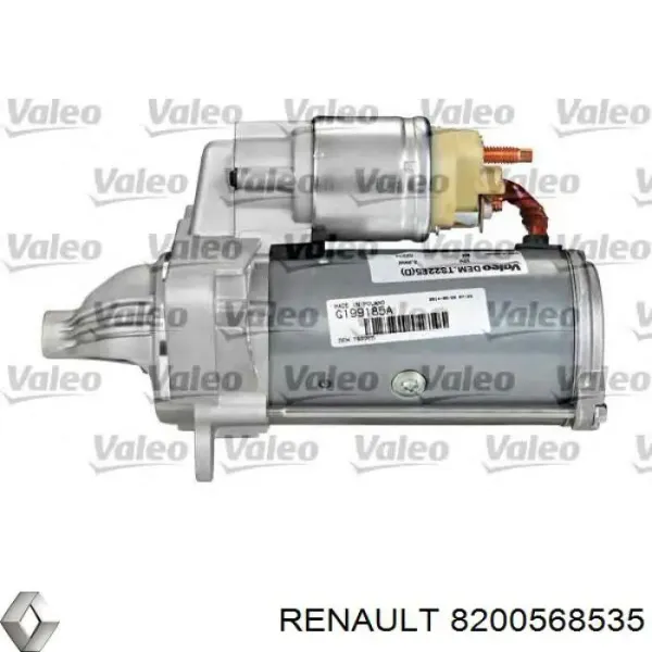 Стартер 8200568535 Renault (RVI)