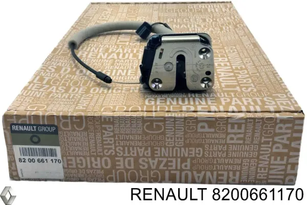 Замок задньої правої двостулкової двері, нижній GP8200661170 GP