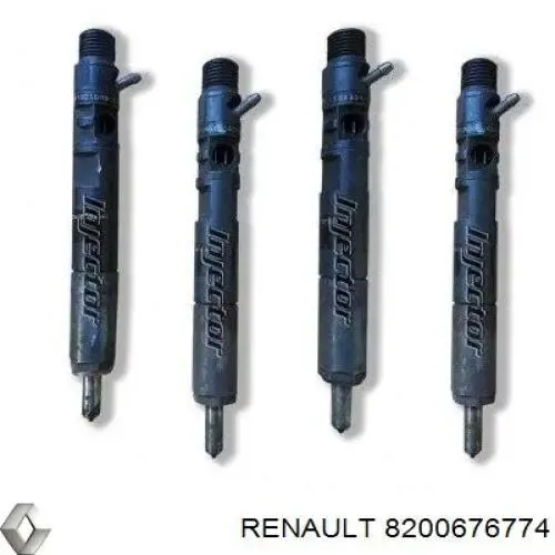Паливні форсунки 8200676774 Renault (RVI)